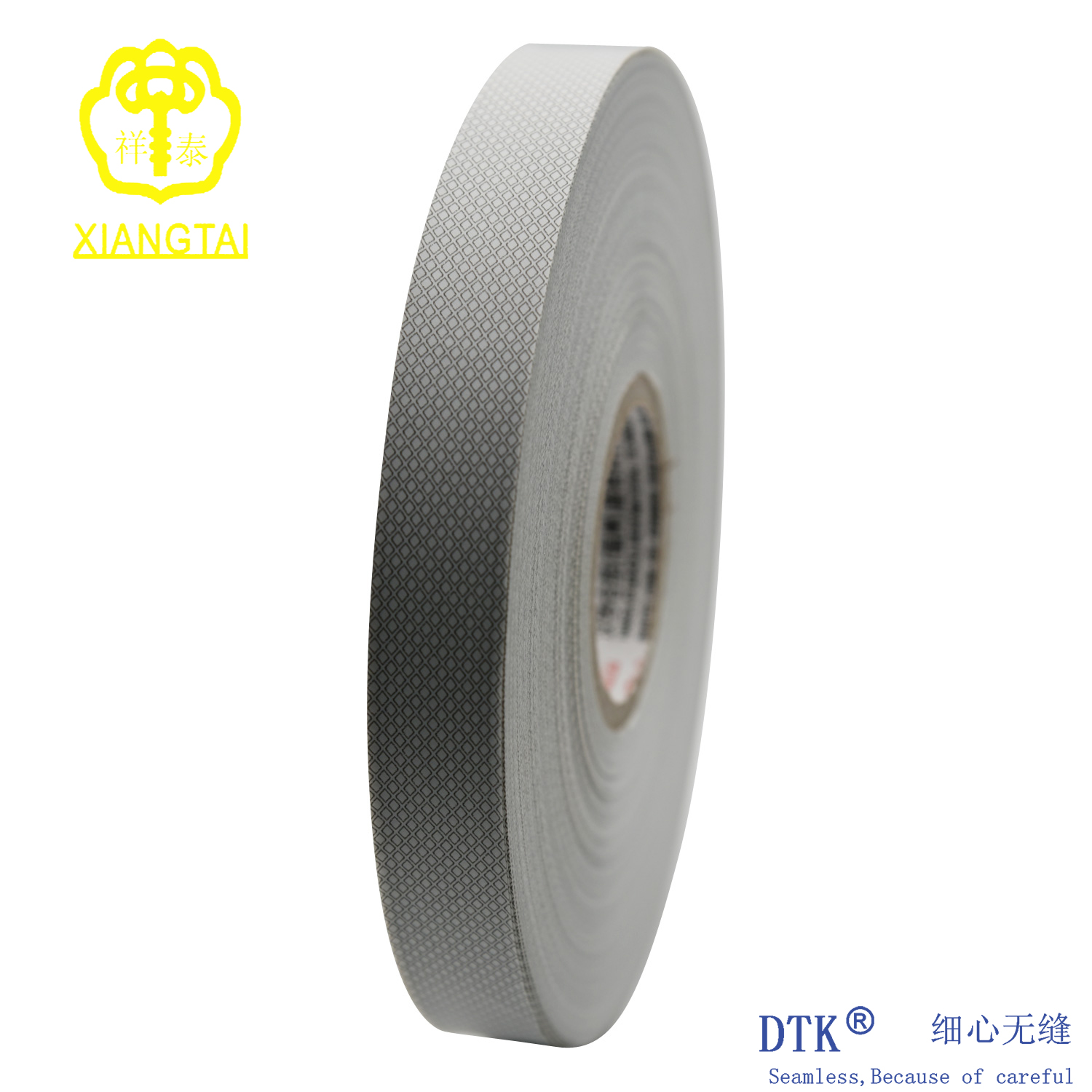 100% PU Garment Seam Sealing Tape dengan White Checker Printing untuk Jas Hujan